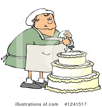 Royalty-Free (RF) Cake Clipart Illustration by djart - Stock Sample #1241517