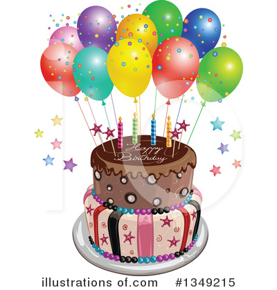 Royalty-Free (RF) Cake Clipart Illustration by merlinul - Stock Sample #1349215