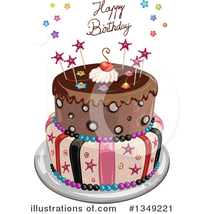 Royalty-Free (RF) Cake Clipart Illustration by merlinul - Stock Sample #1349221