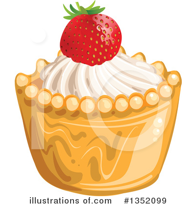 Royalty-Free (RF) Cake Clipart Illustration by merlinul - Stock Sample #1352099