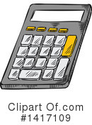 Calculator Clipart #1417109 by Vector Tradition SM