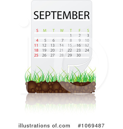 Royalty-Free (RF) Calendar Clipart Illustration by Andrei Marincas - Stock Sample #1069487
