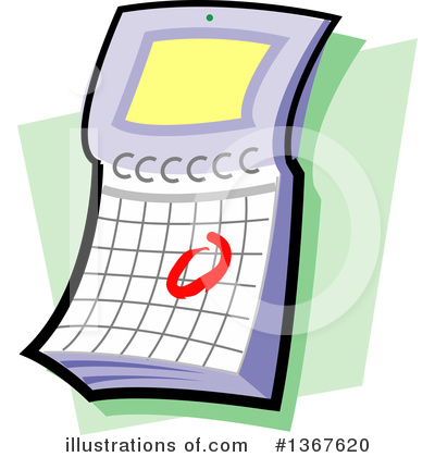 Reminder Clipart #1367620 by Clip Art Mascots