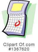 Calendar Clipart #1367620 by Clip Art Mascots
