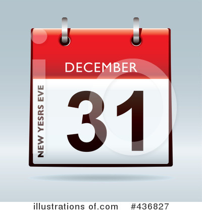 Royalty-Free (RF) Calendar Clipart Illustration by michaeltravers - Stock Sample #436827