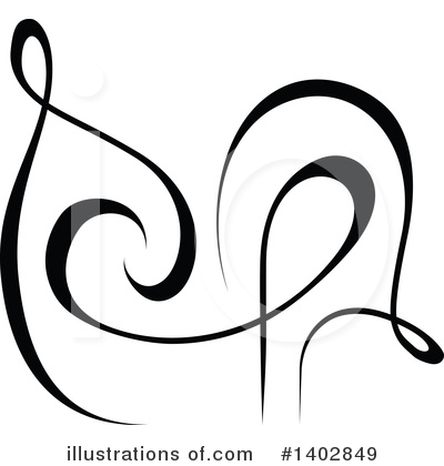 Royalty-Free (RF) Calligraphic Clipart Illustration by dero - Stock Sample #1402849