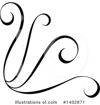 Royalty-Free (RF) Calligraphic Clipart Illustration by dero - Stock Sample #1402871