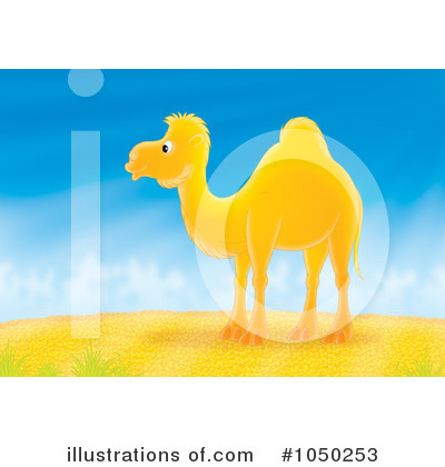Royalty-Free (RF) Camel Clipart Illustration by Alex Bannykh - Stock Sample #1050253