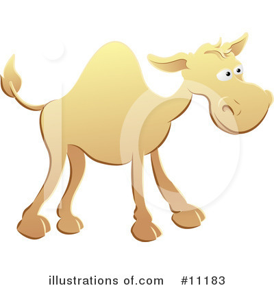 Royalty-Free (RF) Camel Clipart Illustration by AtStockIllustration - Stock Sample #11183