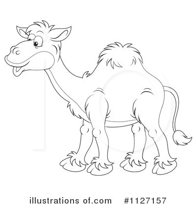 Royalty-Free (RF) Camel Clipart Illustration by Alex Bannykh - Stock Sample #1127157