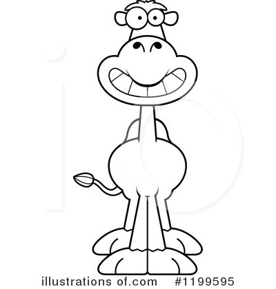 Royalty-Free (RF) Camel Clipart Illustration by Cory Thoman - Stock Sample #1199595