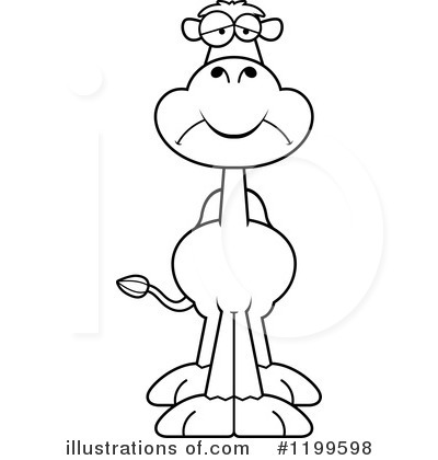 Royalty-Free (RF) Camel Clipart Illustration by Cory Thoman - Stock Sample #1199598