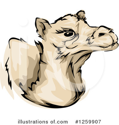 Royalty-Free (RF) Camel Clipart Illustration by BNP Design Studio - Stock Sample #1259907