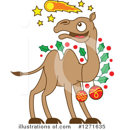 Royalty-Free (RF) Camel Clipart Illustration by Zooco - Stock Sample #1271635