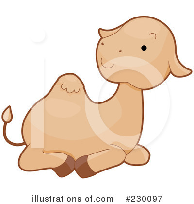 Royalty-Free (RF) Camel Clipart Illustration by BNP Design Studio - Stock Sample #230097