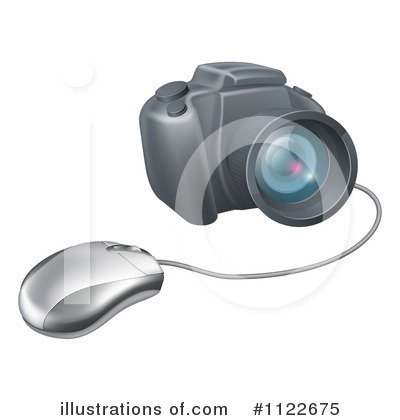 Royalty-Free (RF) Camera Clipart Illustration by AtStockIllustration - Stock Sample #1122675