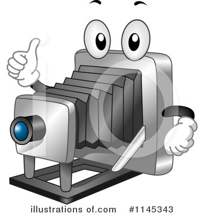 Royalty-Free (RF) Camera Clipart Illustration by BNP Design Studio - Stock Sample #1145343