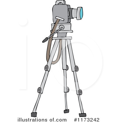 Royalty-Free (RF) Camera Clipart Illustration by djart - Stock Sample #1173242
