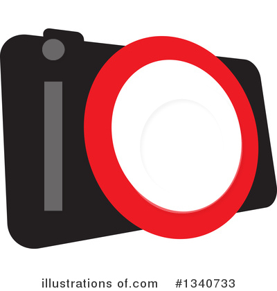 Royalty-Free (RF) Camera Clipart Illustration by ColorMagic - Stock Sample #1340733