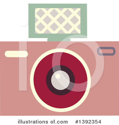 Royalty-Free (RF) Camera Clipart Illustration by BNP Design Studio - Stock Sample #1392354