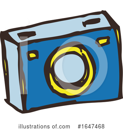 Camera Clipart #1647468 by Cherie Reve