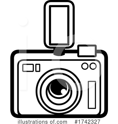 Camera Clipart #1742327 by Hit Toon