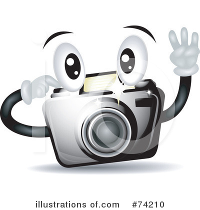 Royalty-Free (RF) Camera Clipart Illustration by BNP Design Studio - Stock Sample #74210