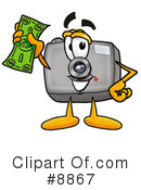 Camera Clipart #8867 by Mascot Junction