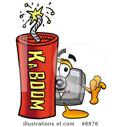 Dynamite Clipart #8876 by Mascot Junction