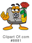 Camera Clipart #8881 by Mascot Junction