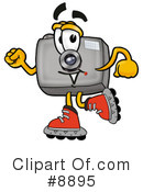 Camera Clipart #8895 by Mascot Junction