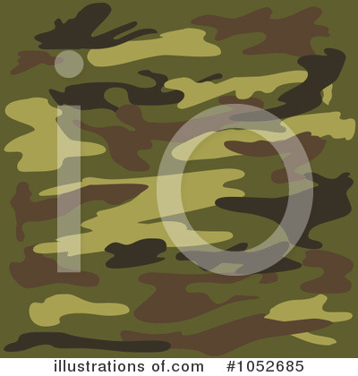 Royalty-Free (RF) Camouflage Clipart Illustration by yayayoyo - Stock Sample #1052685