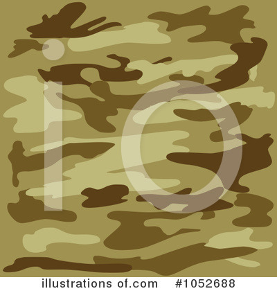 Royalty-Free (RF) Camouflage Clipart Illustration by yayayoyo - Stock Sample #1052688