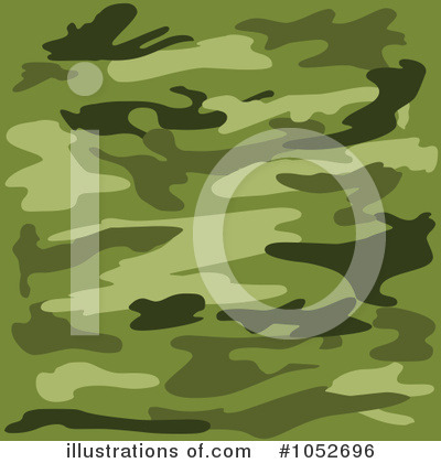 Royalty-Free (RF) Camouflage Clipart Illustration by yayayoyo - Stock Sample #1052696