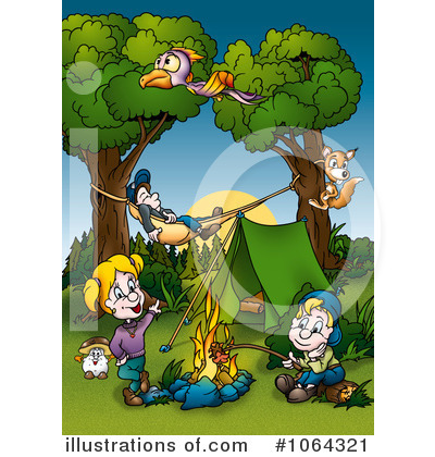 Camping Clipart #1064321 by dero