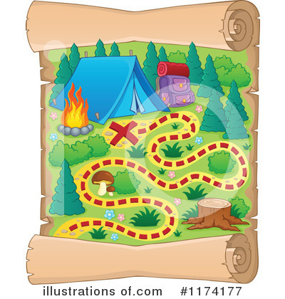 Campground Clipart #1174177 by visekart