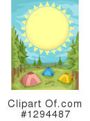 Camping Clipart #1294487 by BNP Design Studio