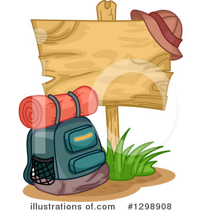 Royalty-Free (RF) Camping Clipart Illustration by BNP Design Studio - Stock Sample #1298908
