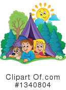 Camping Clipart #1340804 by visekart