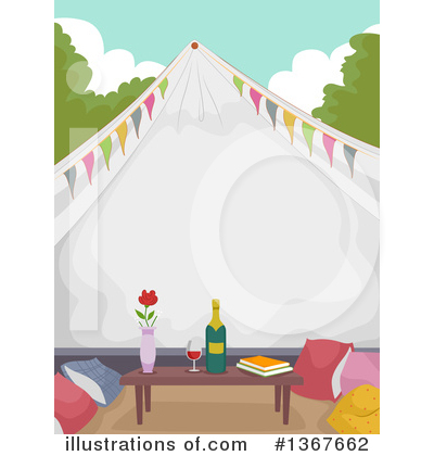 Royalty-Free (RF) Camping Clipart Illustration by BNP Design Studio - Stock Sample #1367662