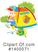 Camping Clipart #1400071 by Alex Bannykh