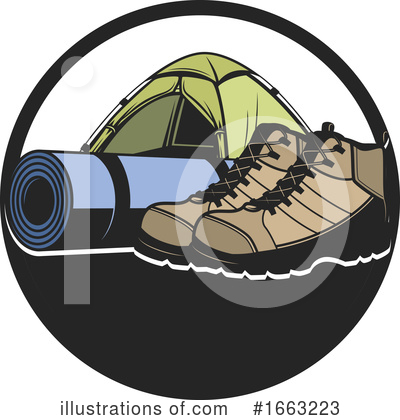 Royalty-Free (RF) Camping Clipart Illustration by Vector Tradition SM - Stock Sample #1663223