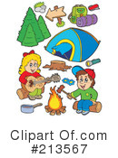Camping Clipart #213567 by visekart