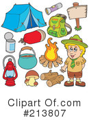 Camping Clipart #213807 by visekart