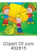 Camping Clipart #32815 by Alex Bannykh