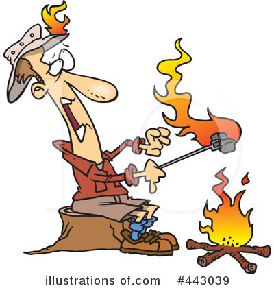 Campfire Clipart #443039 by toonaday