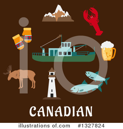 Canada Clipart #1327824 by Vector Tradition SM