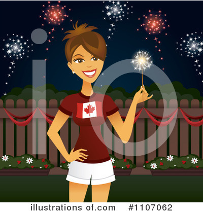 Canada Day Clipart #1107062 by Amanda Kate