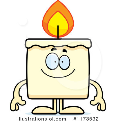 Royalty-Free (RF) Candle Clipart Illustration by Cory Thoman - Stock Sample #1173532