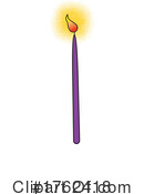 Candle Clipart #1762418 by Johnny Sajem